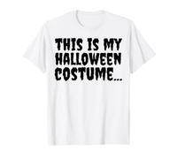 C'est Mon Costume d'halloween pour Maman, Papa, Petit garçon et Fille T-Shirt
