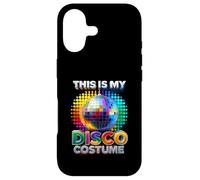 C'est Mon Costume Disco Rainbow Mirror Ball Party Dance Coque pour iPhone 17