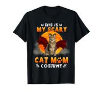 C'est Mon Costume Effrayant de Maman de Chat Chat T-Shirt