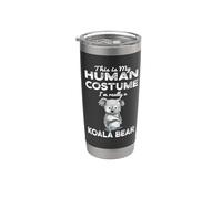 C'est mon costume humain, animal kawaii, koala, cosplay Gobelet isotherme en acier inoxydable double paroi