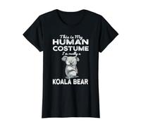 C'est Mon Costume Humain, Animal Kawaii, Koala, Cosplay T-Shirt Graphique avec Valeur