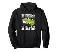C'est Mon Costume Humain, Je suis Vraiment Un Alligator Sweat à Capuche