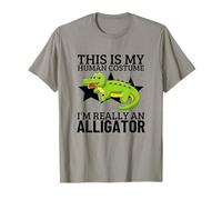 C'est Mon Costume Humain, Je suis Vraiment Un Alligator T-Shirt