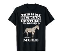 C'est mon costume humain, je suis vraiment un animal mulet T-Shirt