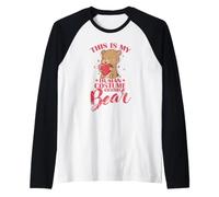 C'est Mon Costume Humain, Je suis Vraiment Un Animal Ours Manche Raglan