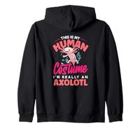 C'est Mon Costume Humain, Je suis Vraiment Un Axolotl Sweat à Capuche
