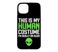 C'est Mon Costume Humain Je suis Vraiment Un Extraterrestre pour Halloween pour Enfants Coque pour iPhone 15 Plus