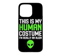 C'est Mon Costume Humain Je suis Vraiment Un Extraterrestre pour Halloween pour Enfants Coque pour iPhone 15 Pro Max