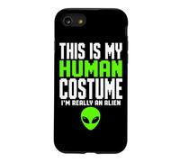 C'est Mon Costume Humain Je suis Vraiment Un Extraterrestre pour Halloween pour Enfants Coque pour iPhone SE (2020) / 7/8