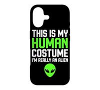 C'est Mon Costume Humain Je suis Vraiment Un Extraterrestre pour Halloween pour Enfants Coque pour iPhone 17