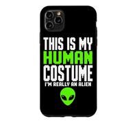 C'est Mon Costume Humain Je suis Vraiment Un Extraterrestre pour Halloween pour Enfants Coque pour iPhone 11 Pro Max