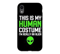 C'est Mon Costume Humain Je suis Vraiment Un Extraterrestre pour Halloween pour Enfants Coque pour iPhone XR