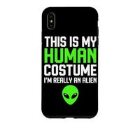 C'est Mon Costume Humain Je suis Vraiment Un Extraterrestre pour Halloween pour Enfants Coque pour iPhone XS Max