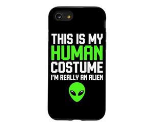 C'est Mon Costume Humain Je suis Vraiment Un Extraterrestre pour Halloween pour Enfants Coque pour iPhone SE (2020) / 7/8