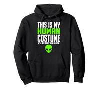 C'est Mon Costume Humain Je suis Vraiment Un Extraterrestre pour Halloween pour Enfants Sweat à Capuche