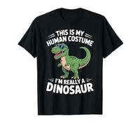 C'est Mon Costume Humain, Je suis Vraiment Un fantôme de Dinosaure pour Halloween T-Shirt