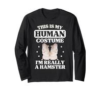 C'est Mon Costume Humain. Je suis Vraiment Un Hamster Manche Longue