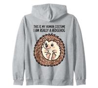 C'est Mon Costume Humain, Je suis Vraiment Un hérisson Sweat à Capuche