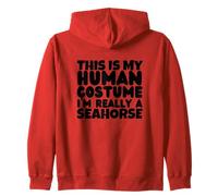 C'est Mon Costume Humain, Je suis Vraiment Un Hippocampe Sweat à Capuche