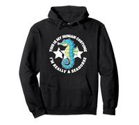 C'est Mon Costume Humain, Je suis Vraiment Un Hippocampe Sweat à Capuche
