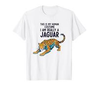 C'est Mon Costume Humain, Je suis Vraiment Un Jaguar T-Shirt Graphique avec Valeur