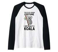 C'est Mon Costume Humain, Je suis Vraiment Un Koala Manche Raglan