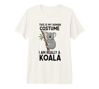 C'est Mon Costume Humain, Je suis Vraiment Un Koala T-Shirt Haut de Gamme