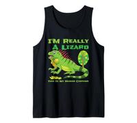 C'est Mon Costume Humain, Je suis Vraiment Un lézard, de Jolis Reptiles Débardeur