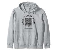 C'est Mon Costume Humain Je suis Vraiment Un Loup drôle d'halloween Sweat à Capuche