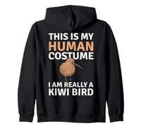 C'est Mon Costume Humain, Je suis Vraiment Un Oiseau Kiwi drôle Sweat à Capuche