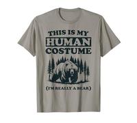 C'est Mon Costume Humain Je suis Vraiment Un Ours drôle pour Halloween T-Shirt