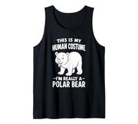 C'est Mon Costume Humain, Je suis Vraiment Un Ours Polaire Débardeur