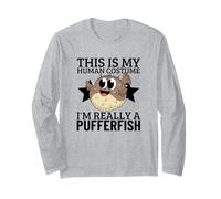 C'est Mon Costume Humain, Je suis Vraiment Un Poisson-Globe Manche Longue