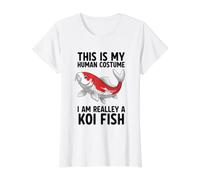 C'est Mon Costume Humain, Je suis Vraiment Un Poisson koï T-Shirt Graphique avec Valeur
