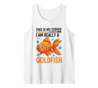 C'est Mon Costume Humain, Je suis Vraiment Un Poisson Rouge Débardeur