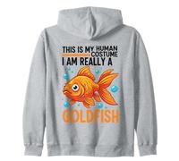C'est Mon Costume Humain, Je suis Vraiment Un Poisson Rouge Sweat à Capuche
