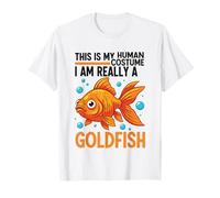 C'est Mon Costume Humain, Je suis Vraiment Un Poisson Rouge T-Shirt