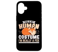 C'est Mon Costume Humain, Je suis Vraiment Un Renard Coque pour iPhone 16 Plus