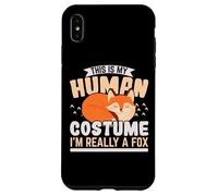 C'est Mon Costume Humain, Je suis Vraiment Un Renard Coque pour iPhone XS Max