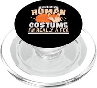 C'est Mon Costume Humain, Je suis Vraiment Un Renard PopSockets PopGrip pour MagSafe