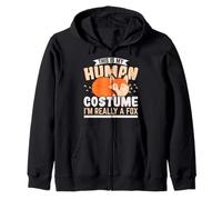 C'est Mon Costume Humain, Je suis Vraiment Un Renard Sweat à Capuche