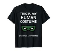 C'est Mon Costume Humain, Je suis Vraiment Un Super héros d'halloween T-Shirt Graphique avec Valeur