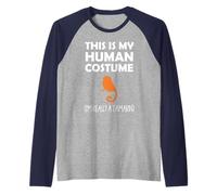C'est mon costume humain, je suis vraiment un tamarin Manche Raglan