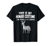 C'est mon costume humain, je suis vraiment un zèbre T-Shirt