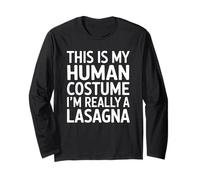 C'est Mon Costume Humain, Je suis Vraiment Une Lasagne Manche Longue