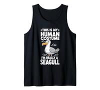 C'est Mon Costume Humain, Je suis Vraiment Une Mouette Débardeur