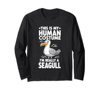 C'est Mon Costume Humain, Je suis Vraiment Une Mouette Manche Longue