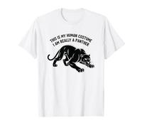C'est Mon Costume Humain, Je suis Vraiment Une panthère T-Shirt
