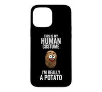 C'est Mon Costume Humain, Je suis Vraiment Une patate, Halloween drôle Coque pour iPhone 13 Pro Max
