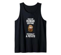 C'est Mon Costume Humain, Je suis Vraiment Une patate, Halloween drôle Débardeur